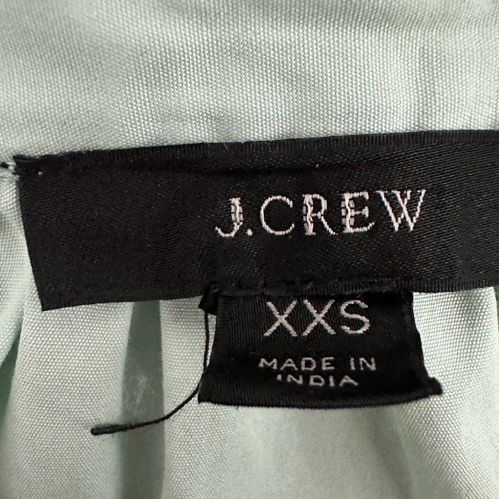 SALE J. Crew Long Sleeve Shirtdress, Size XXS - Picture 7 of 9